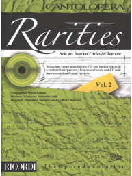 Cantolopera: Rarities - Arias for Soprano Vol. 2 (noty na klavír, zpěv)(+audio)