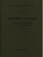 Antonio Vivaldi: Sonata in La Min Rv 43 (noty na violoncello, basso continuo)