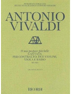 Antonio Vivaldi: O Mie Porpore Piu Belle Rv 685 (noty, partitura)