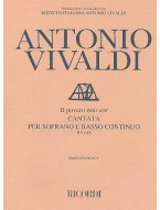 Antonio Vivaldi: Povero Mio Cor Rv 658 - Soprano (noty na klavír, zpěv)