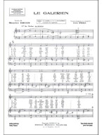 Léo Poll: Le Galérien - Mezzo-Soprano (noty na klavír, zpěv)