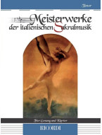 Meisterwerke der italienischen Sakralmusik - Tenor (noty na klavír, zpěv)