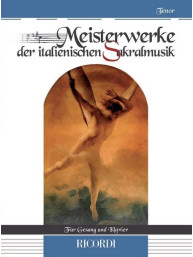 Meisterwerke der italienischen Sakralmusik - Tenor (noty na klavír, zpěv)