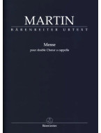 Frank Martin: Mass for Double Choir A Cappella (noty na sborový zpěv)