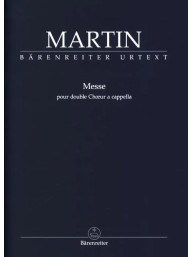 Frank Martin: Mass for Double Choir A Cappella (noty na sborový zpěv)
