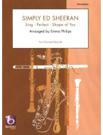 Simply Ed Sheeran (noty pro klarinetové kvarteto)
