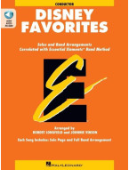 Essential Elements: Disney Favorites (noty pro koncertní orchestr, party, partitura)(+audio)