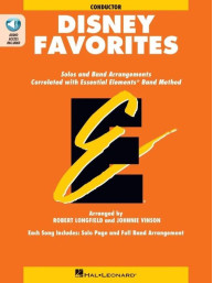 Essential Elements: Disney Favorites (noty pro koncertní orchestr, party, partitura)(+audio)