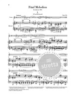 Sergej Prokofjev: Five Melodies op. 35a (violin and piano)