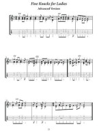 John Dowland Lute Songs for Solo Ukulele (noty, tabulatury na ukulele)(+audio)