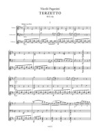 Nicolo Paganini: Terzetto M.S. 69 (noty na housle, violoncello, kytaru)