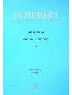 Franz Schubert: Mass in E-Flat - D950 - SATB (noty na sborový zpěv, klavír)