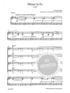 Franz Schubert: Mass in E-Flat - D950 - SATB (noty na sborový zpěv, klavír)