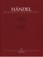 Georg Friedrich Händel: Aria Album for Bass (noty na klavír, zpěv)
