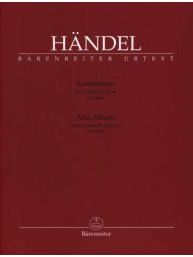 Georg Friedrich Händel: Aria Album for Bass (noty na klavír, zpěv)