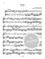 J.S. Bach: 3 Sonatas BWV 1033, 1031, 1020 (noty na 2 příčné flétny, basso continuo)