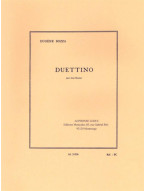 Eugéne Bozza: Duettino For 2 Bassoons