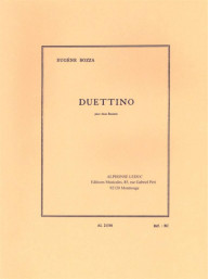 Eugéne Bozza: Duettino For 2 Bassoons