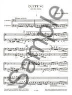 Eugéne Bozza: Duettino For 2 Bassoons