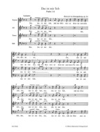 Heinrich von Herzogenberg: Das ist mir lieb Psalm 116 - SATB (noty na sborový zpěv)