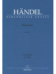 Georg Friedrich Händel: Radamisto Wwv 12 B (noty na klavír, zpěv)