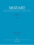 W.A. Mozart: Requiem K.626 - SATB (noty na sborový zpěv, klavír)