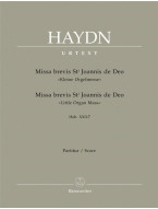 Joseph Haydn: Missa brevis St. Joannis de Deo Hob.XXII:7 (noty, partitura)