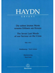 Joseph Haydn: The Seven Last Words of our Saviour on the Cross Hob.XX:2 - SATB (noty na sborový zpěv, klavír)