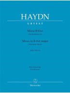 Joseph Haydn: Missa in B-flat major Hob.XXII:14 - SATB (noty na sborový zpěv, klavír)