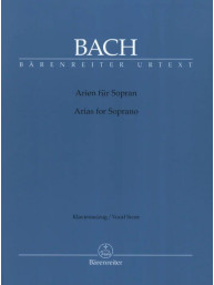 J.S. Bach: Arien für Soprano - SATB (noty na klavír, zpěv)