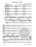 W.A. Mozart: Missa in C major K.317 - SATB (noty na sborový zpěv, varhany)