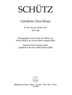 Heinrich Schütz: Das Ist Je Gewisslich Wahr SWV 388- SATB (noty na sborový zpěv, bass continuo)