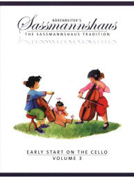 Egon Sassmannshaus: Early Start 3 (noty na violoncello)