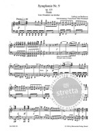 Ludwig van Beethoven: Symphony no. 9 in D minor op. 125- SATB (noty na sborový zpěv, klavír)