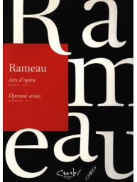 Jean-Philippe Rameau: Operatic Arias 1 - Soprano (noty na klavír, zpěv)