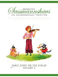 Egon Sassmannshaus: Early Start 2 - ENG/FR (noty na housle)