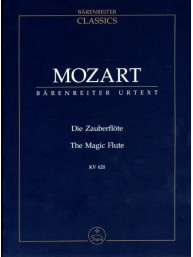Wolfgang Amadeus Mozart: Die Zauberflöte (noty, partitura)