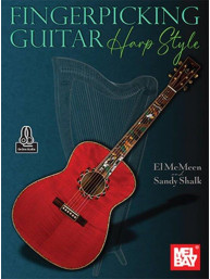 El McMeen / Sandy Shalk: Fingerpicking Guitar Harp Style (noty, tabulatury na kytaru)(+audio)