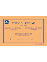 Georges Dandelot: Studies for Rhythm 1 (noty na všechny nástroje)(+audio)