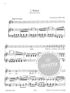Clara Schumann: Anniversary Songbook - Medium-Low Voice (noty na klavír, zpěv)(+audio)