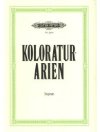 Koloratur-Arien - Sopran (noty na klavír, zpěv)