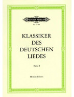 Klassiker des deutschen Liedes 1 – mittlere Stimme (noty na klavír, zpěv)