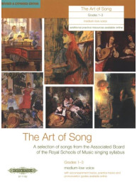 The Art of Song Grades 1-3, Medium-Low Voice (noty na klavír, zpěv)