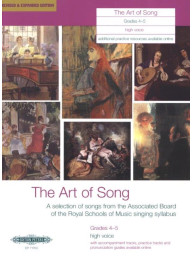 The Art of Song Grades 4-5, High Voice (noty na klavír, zpěv)