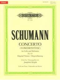Robert Schumann: Concerto for Cello and Orchestra Op.129 (not na violoncello, klavír)