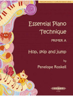 Penelope Roskell: Essential Piano Technique Primer A: Hop, skip and jump (noty na klavír)