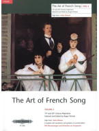 Art of French Song 2 - High Voice (noty na klavír, zpěv)