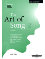 Art of Song 2: Grades 1 - 5 - High Voice (noty na klavír, zpěv)
