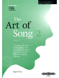 Art of Song 2: Grades 1 - 5 - High Voice (noty na klavír, zpěv)