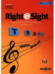 Caroline Lumsden: Right-Sight - Violin, Grade 1 (not na housle, klavír)(+audio)